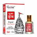 Pooja Itra Kesar (5ml Each) - Pack of 3 | Pure & Natural Attar for Mandir, Home Pooja, Worship & Meditation