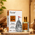 Pooja Itra Sandal 10 ml | Pure & Natural Attar for Mandir, Home Pooja, Worship & Meditation