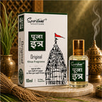 Pooja Itra Khus 10 ml | Pure & Natural Attar for Mandir, Home Pooja, Worship & Meditation