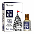 Pooja Itra Rajanigandha (5ml Each) - Pack of 3 | Pure & Natural Attar for Mandir, Home Pooja, Worship & Meditation