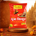 Special Pooja Sindoor 50 Gm | Bright Orange Vermilion Powder for Temple, Puja & Spiritual Rituals