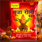Deluxe Puja Roli Kumkum 250 gm | Traditional Puja Tilak Powder for Daily Rituals