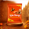 Special Pooja Sindoor 20 Gm | Bright Orange Vermilion Powder for Temple, Puja & Spiritual Rituals