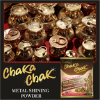 Chaka Chak Metal Shining Powder 50 Gms | Cleans Brass, Copper, Iron & Silver | Easy to Use, Sparkling Shine with Pleasant Fragrance