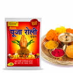 Deluxe Puja Roli Kumkum 16 gm | Traditional Puja Tilak Powder for Daily Rituals