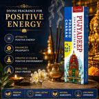 Premium Incense Sticks Prabhu Charan | Long Lasting Natural Fragrance Agarbatti for Puja, Meditation, Home & Spiritual Ambience