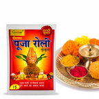 Deluxe Puja Roli Kumkum 8 gm | Traditional Puja Tilak Powder for Daily Rituals