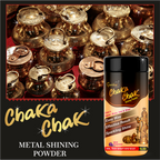 Chaka Chak Metal Shining Powder 250 Gms | Cleans Brass, Copper, Iron & Silver | Easy to Use, Sparkling Shine with Pleasant Fragrance