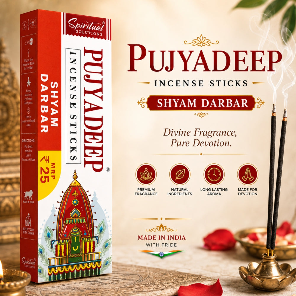 Premium Incense Sticks Shyam Darbar | Long Lasting Natural Fragrance Agarbatti for Puja, Meditation, Home & Spiritual Ambience