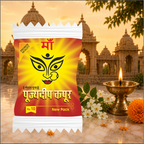 Pujyedeep Kapoor (Camphor) Tablets 4 gm Pouch | Pure Kapoor for Pooja, Meditation & Fragrance | Long-Lasting Aroma