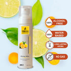 Divine Mist Refreshing Lemon 100 ML Air Freshener Spray | Premium Air Freshener for Home and Mandir