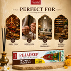 Premium Incense Sticks Money Magent | Long Lasting Natural Fragrance Agarbatti for Puja, Meditation, Home & Spiritual Ambience