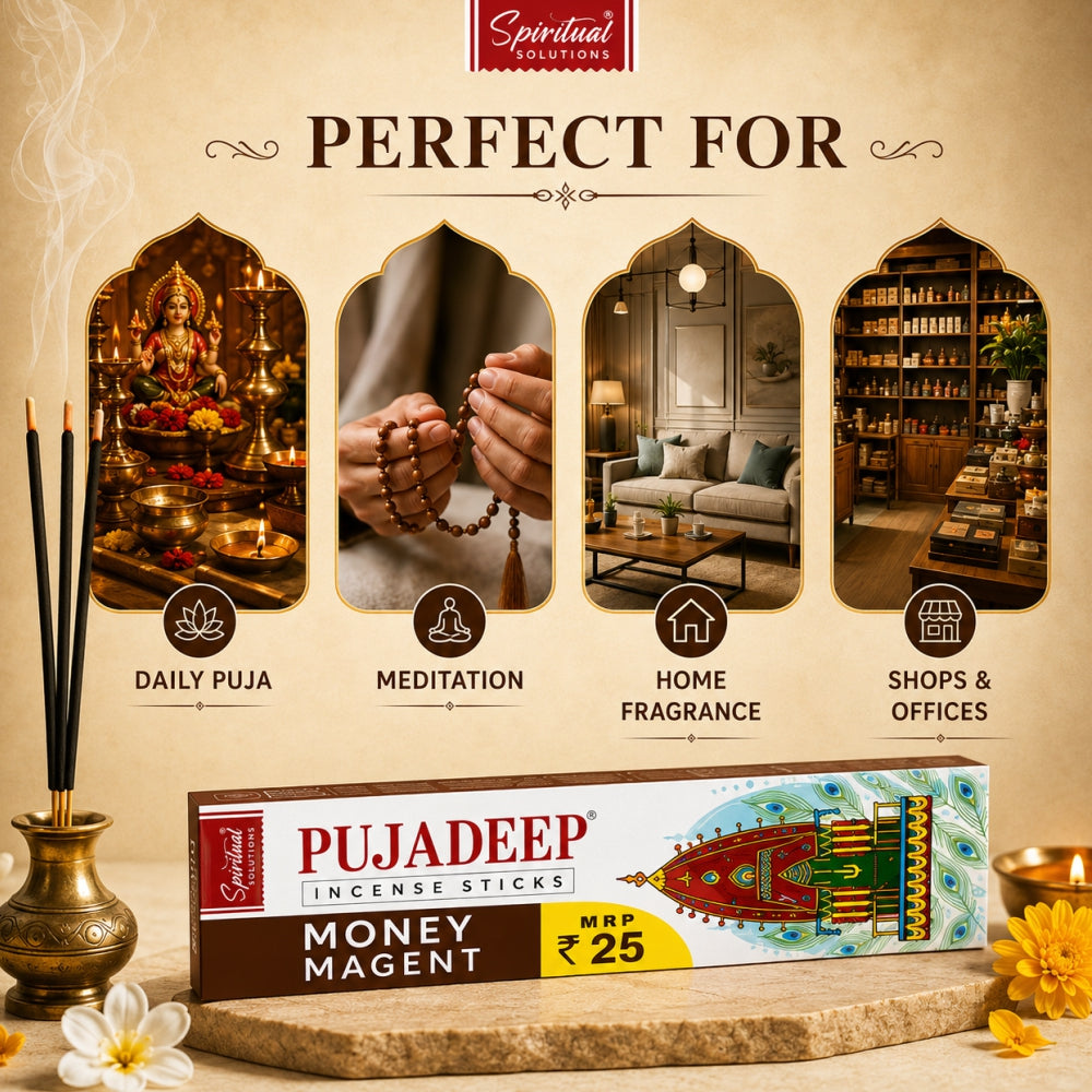 Premium Incense Sticks Money Magent | Long Lasting Natural Fragrance Agarbatti for Puja, Meditation, Home & Spiritual Ambience