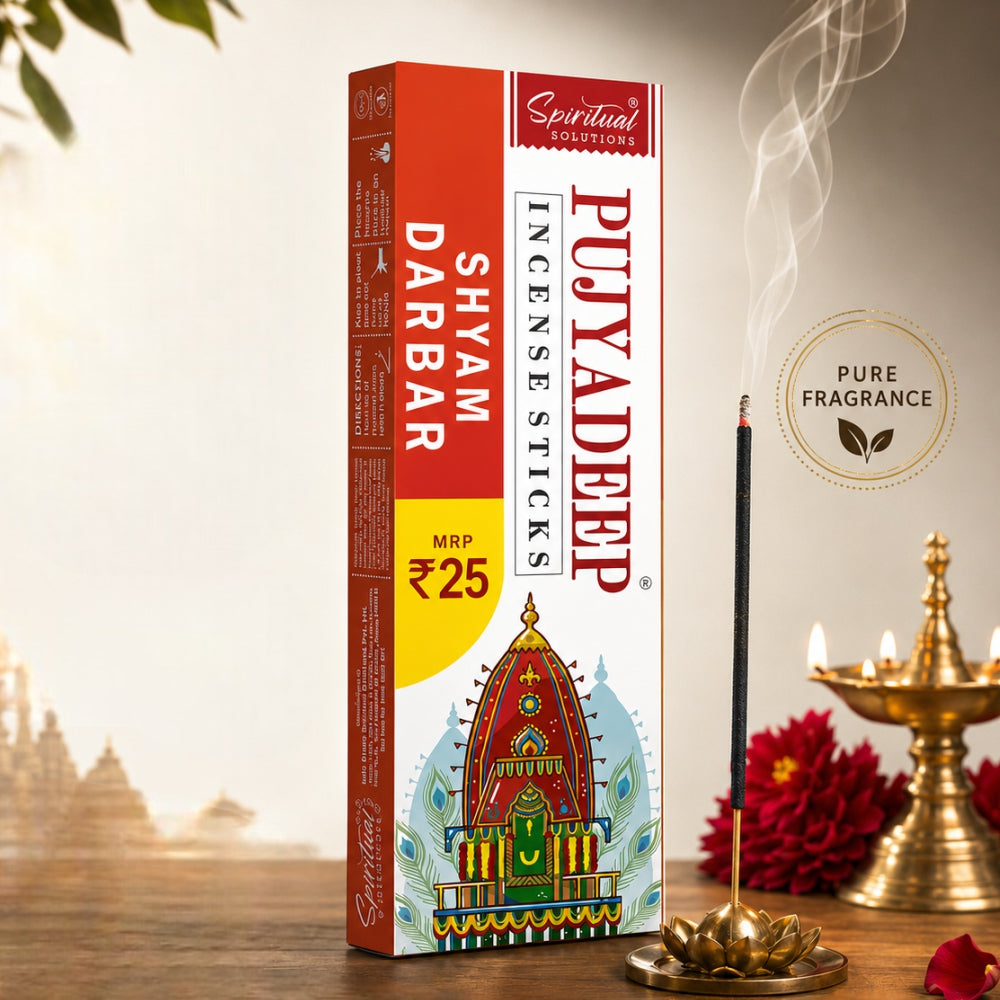 Premium Incense Sticks Shyam Darbar | Long Lasting Natural Fragrance Agarbatti for Puja, Meditation, Home & Spiritual Ambience