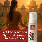 Divine Mist Radiant Rose 100 ML Air Freshener Spray | Premium Air Freshener for Home and Mandir