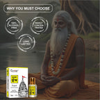 Pooja Itra Jasmine (5ml Each) - Pack of 3 | Pure & Natural Attar for Mandir, Home Pooja, Worship & Meditation