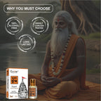 Pooja Itra Sandal (5ml Each) - Pack of 3 | Pure & Natural Attar for Mandir, Home Pooja, Worship & Meditation