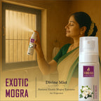 Divine Mist Exotic Mogra 100 ML Air Freshener Spray | Premium Air Freshener for Home and Mandir