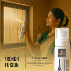 Divine Mist French Fusion 100 ML Air Freshener Spray | Premium Air Freshener for Home and Mandir