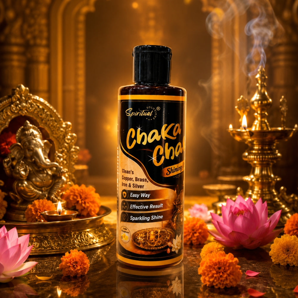 Chaka Chak Shining Gel 200 ml | Cleans Brass, Copper, Iron & Silver | Easy to Use, Sparkling Shine with Pleasant Fragrance