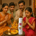 Divine Mist Shree Ayodha Vibes 100 ML Air Freshener Spray | Premium Air Freshener for Home and Mandir