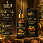 Spiritual Aroma Gift Set with Electric Kapoor Dani, Bhimseni Kapoor (100 g) & Sandalwood Aroma Oil (15 ml) for Puja, Meditation & Home Fragrance