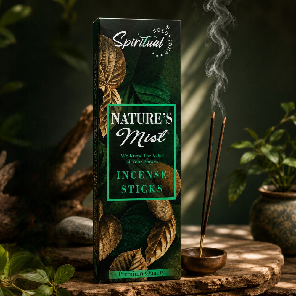 Nature's Mist Premium Incense Sticks (35 g) | Long Lasting Natural Fragrance Agarbatti for Puja, Meditation, Home & Spiritual Ambience