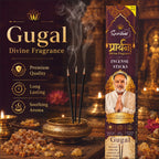 Prarthana Incense Sticks Gugal 9 Gm | Long Lasting Natural Fragrance Agarbatti for Puja, Meditation, Home & Spiritual Ambience