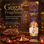 Prarthana Incense Sticks Gugal 9 Gm | Long Lasting Natural Fragrance Agarbatti for Puja, Meditation, Home & Spiritual Ambience