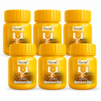 Premium Yellow Chandan Tika Paste Pack of 6 (40 ml Each) | Sandalwood Tilak for Daily Puja, Mandir, Havan & Festivals | Long Lasting Fragrance