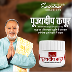 Pujyedeep Kapoor (Camphor) Tablets 10 gm Jar | Pure Kapoor for Pooja, Meditation & Fragrance | Long-Lasting Aroma