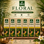 VIBRASA Premium Dry Dhoop Sticks – Floral | 100 g Each | Pack of 6