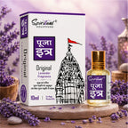 Pooja Itra Lavender 10 ml | Pure & Natural Attar for Mandir, Home Pooja, Worship & Meditation