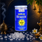 Pujyedeep Bhimseni Kapoor (Camphor) 100 gm | Pure Kapoor for Pooja, Meditation & Fragrance | Long-Lasting Aroma