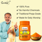 Premium Orange Chandan Kesar Powder Pack of 6 (50g Each) | Pure Puja & Tilak Powder