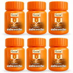 Premium Orange Chandan Tika Paste Pack of 6 (40 ml Each) | Sandalwood Tilak for Daily Puja, Mandir, Havan & Festivals | Long Lasting Fragrance