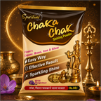 Chaka Chak Metal Shining Powder 200 Gms | Cleans Brass, Copper, Iron & Silver | Easy to Use, Sparkling Shine with Pleasant Fragrance