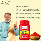Premium Red Chandan Kesar Powder Pack of 6 (50g Each) | Pure Puja & Tilak Powder