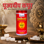Pujyedeep Kapoor (Camphor) Tablets 500 gm | Pure Kapoor for Pooja, Meditation & Fragrance | Long-Lasting Aroma