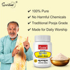 Premium White Chandan Kesar Powder Pack of 6 (50g Each) | Pure Puja & Tilak Powder